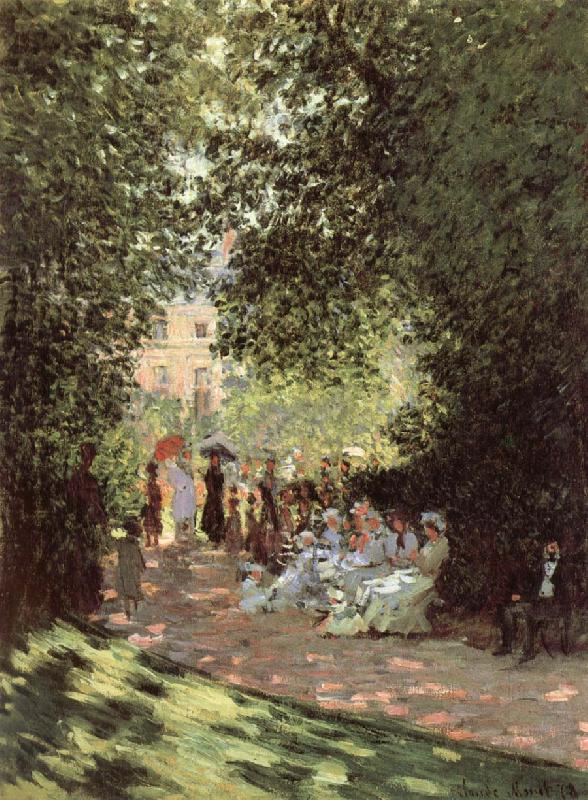 Claude Monet Monceau Park China oil painting art